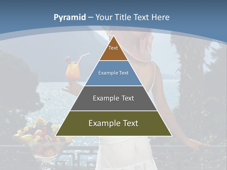 Young Cute Dress PowerPoint Template