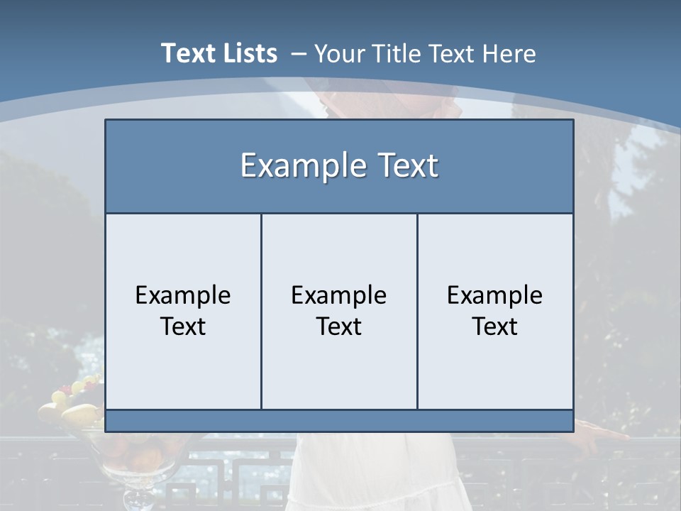 Young Cute Dress PowerPoint Template