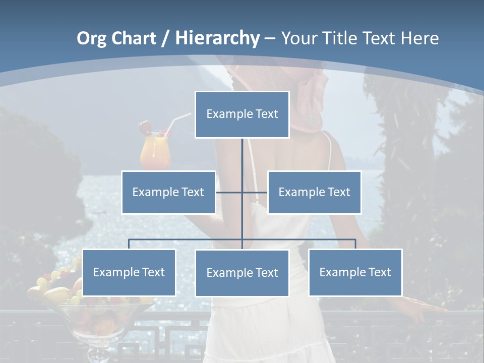 Young Cute Dress PowerPoint Template