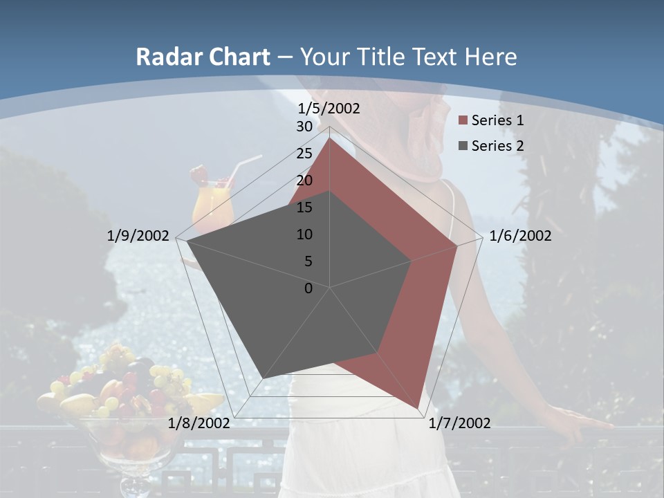 Young Cute Dress PowerPoint Template