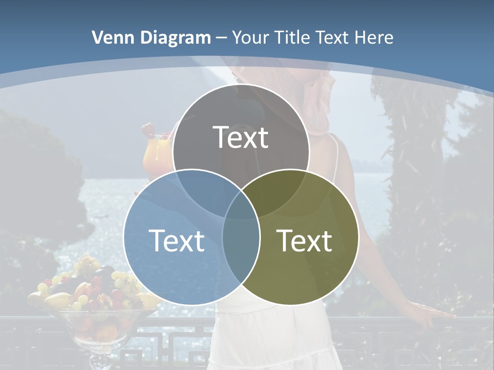 Young Cute Dress PowerPoint Template