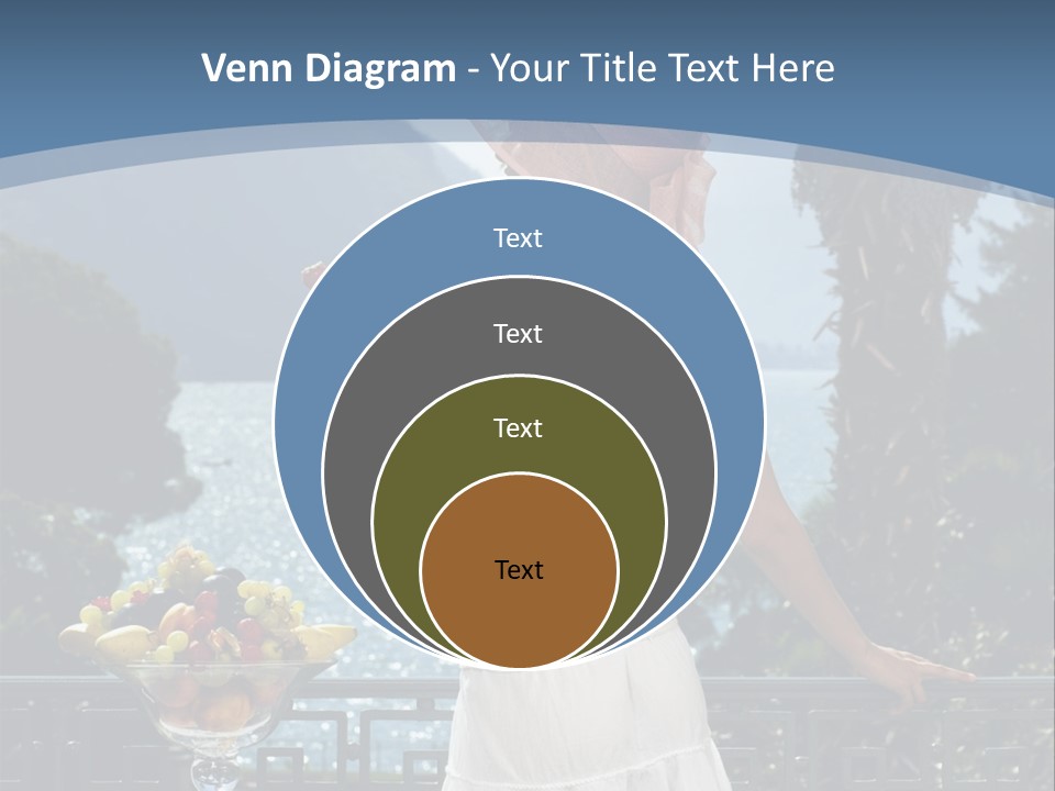 Young Cute Dress PowerPoint Template