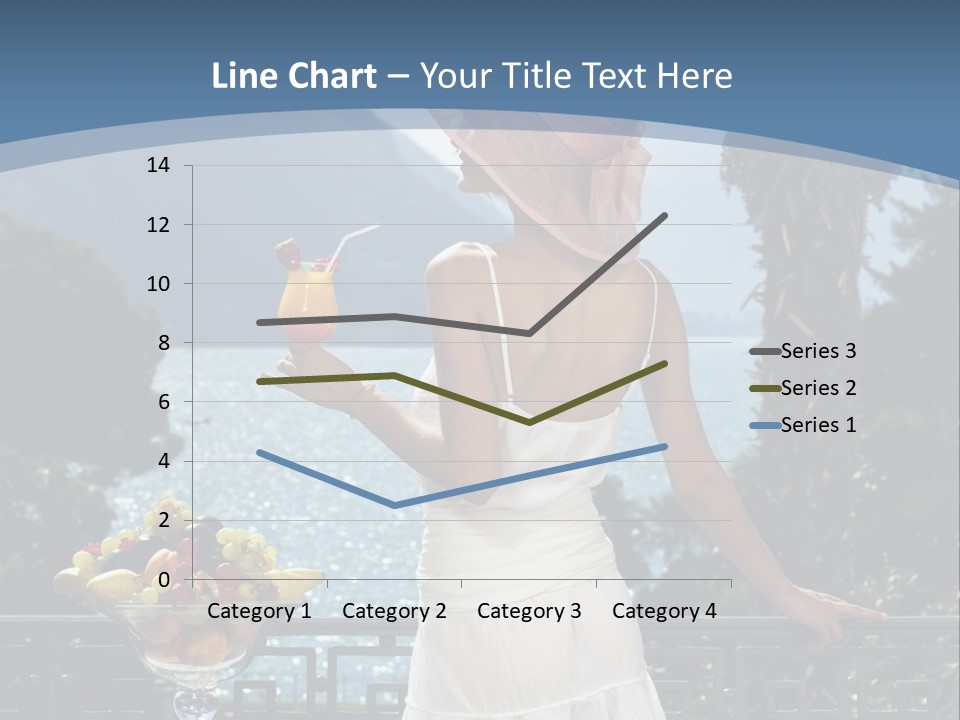 Young Cute Dress PowerPoint Template