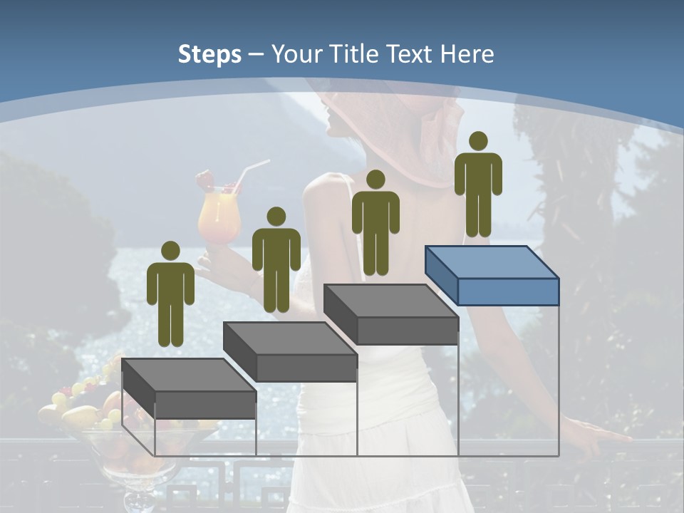 Young Cute Dress PowerPoint Template