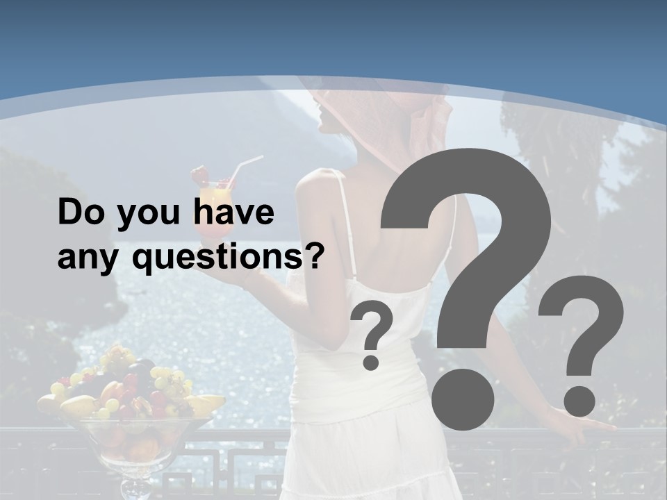 Young Cute Dress PowerPoint Template