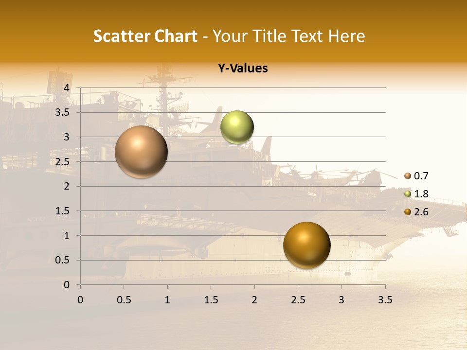Uss Aircraft Military Ship PowerPoint Template