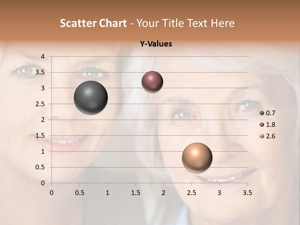 People White Hair Caucasian PowerPoint Template