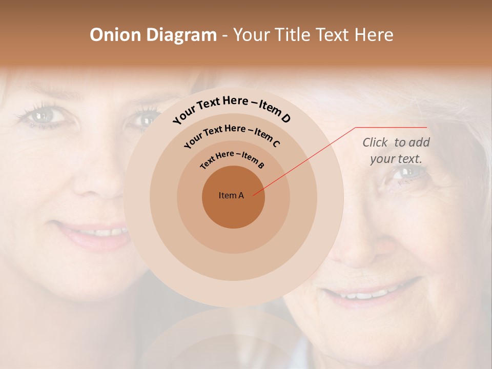 People White Hair Caucasian PowerPoint Template