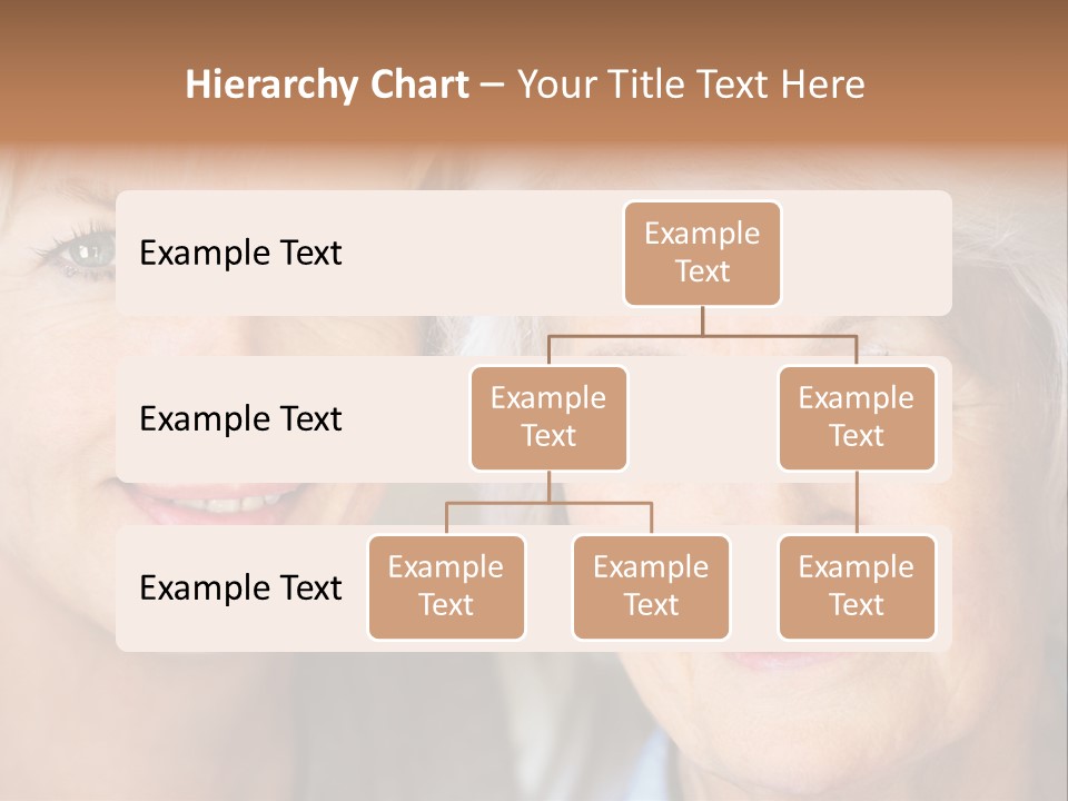 People White Hair Caucasian PowerPoint Template