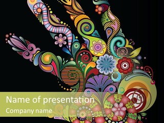 Nature Pattern Decor PowerPoint Template