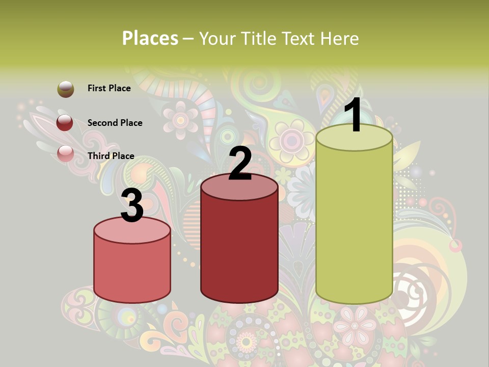 Nature Pattern Decor PowerPoint Template