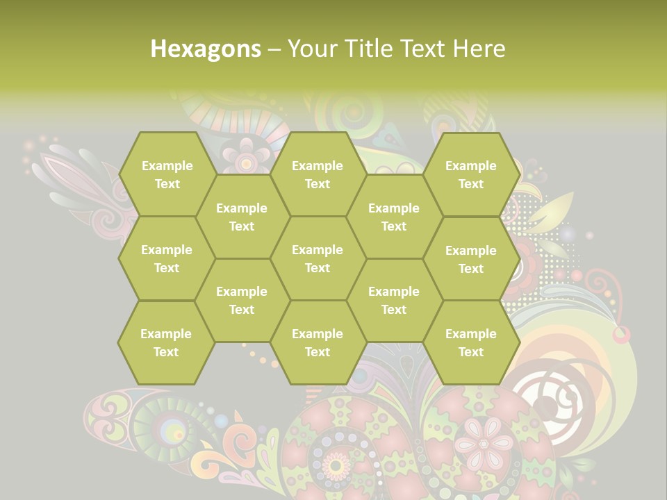 Nature Pattern Decor PowerPoint Template