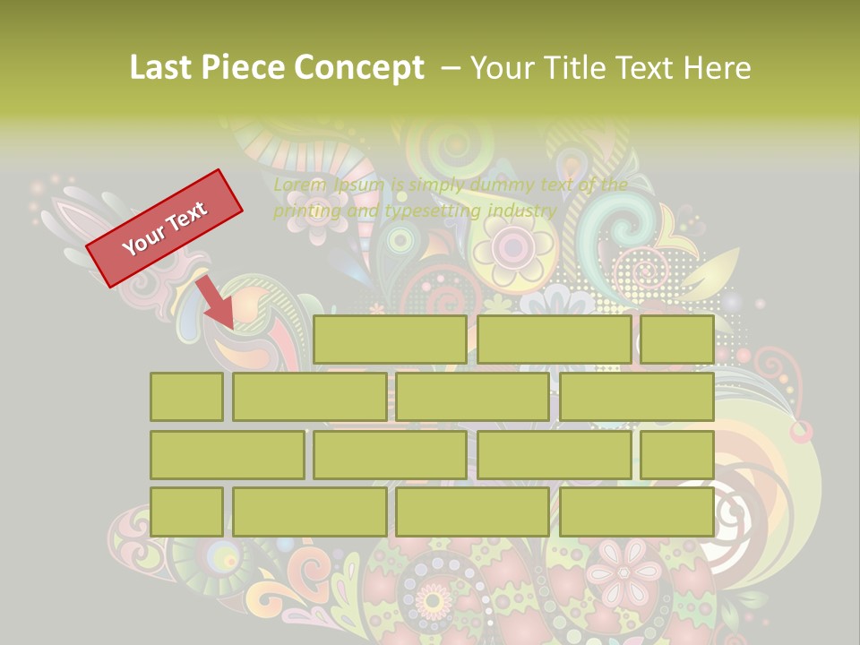 Nature Pattern Decor PowerPoint Template