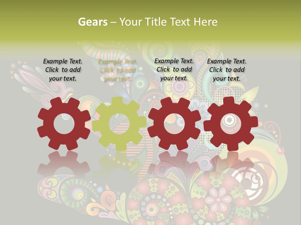 Nature Pattern Decor PowerPoint Template