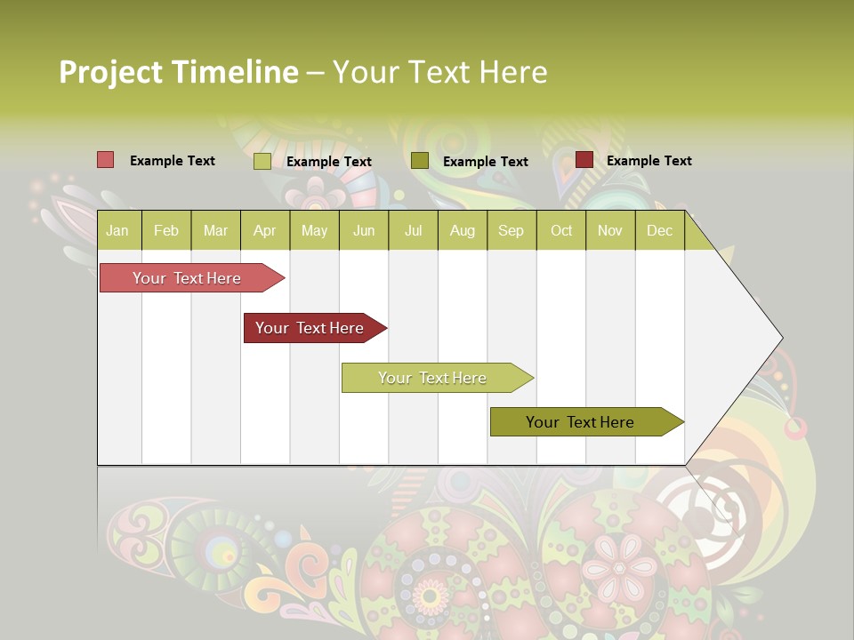 Nature Pattern Decor PowerPoint Template