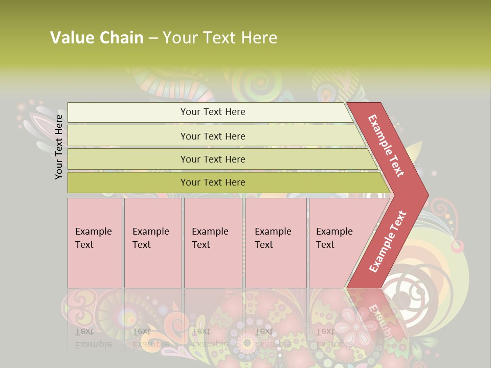 Nature Pattern Decor PowerPoint Template