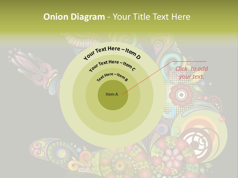 Nature Pattern Decor PowerPoint Template