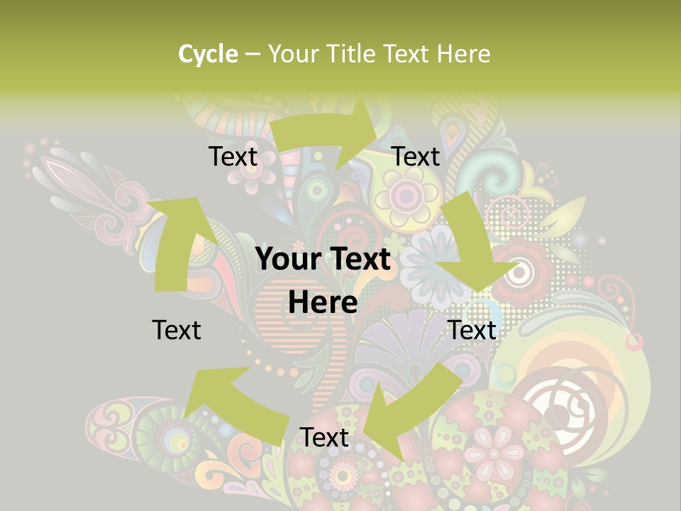 Nature Pattern Decor PowerPoint Template