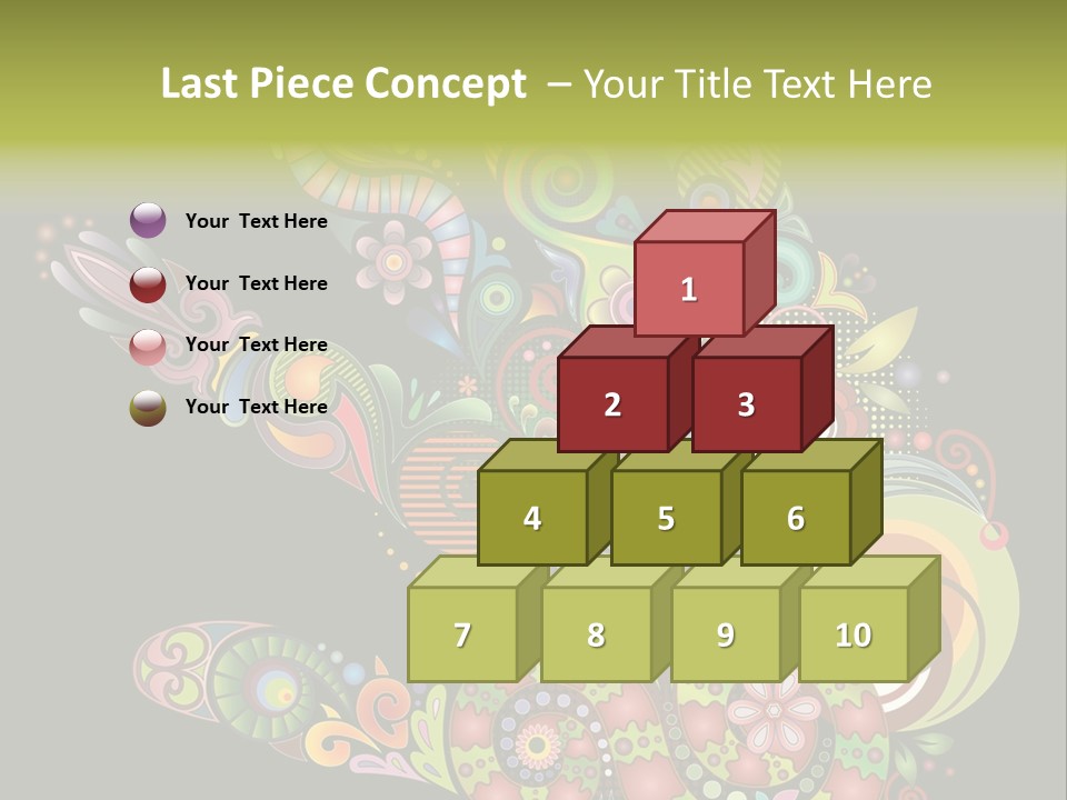 Nature Pattern Decor PowerPoint Template