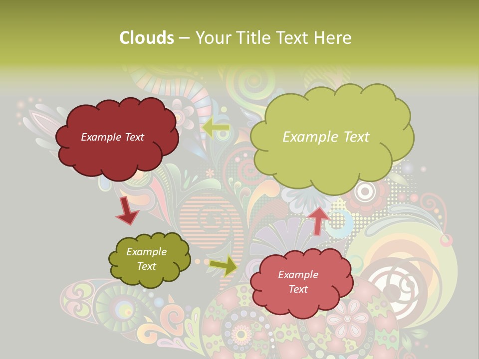 Nature Pattern Decor PowerPoint Template