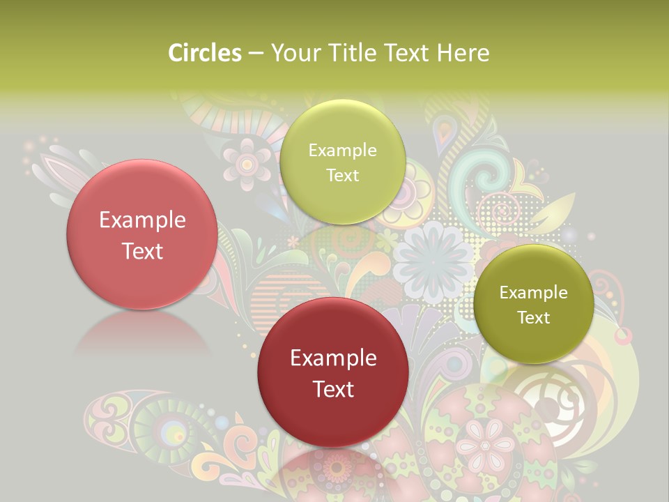 Nature Pattern Decor PowerPoint Template