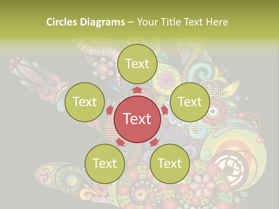 Nature Pattern Decor PowerPoint Template