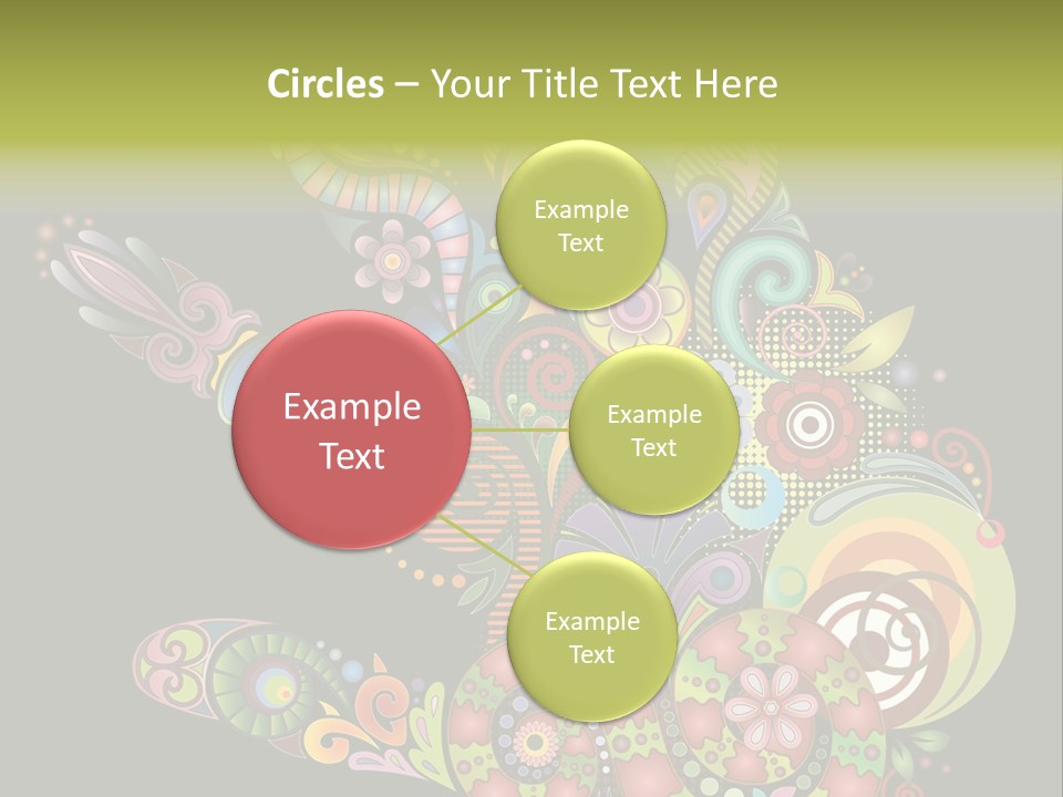 Nature Pattern Decor PowerPoint Template