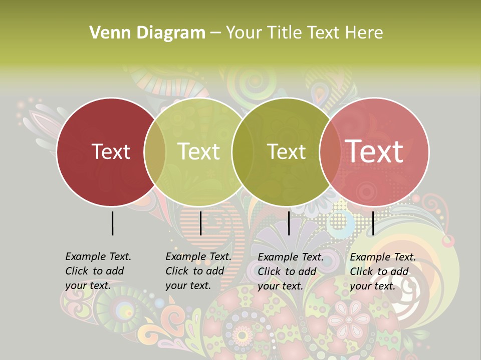 Nature Pattern Decor PowerPoint Template