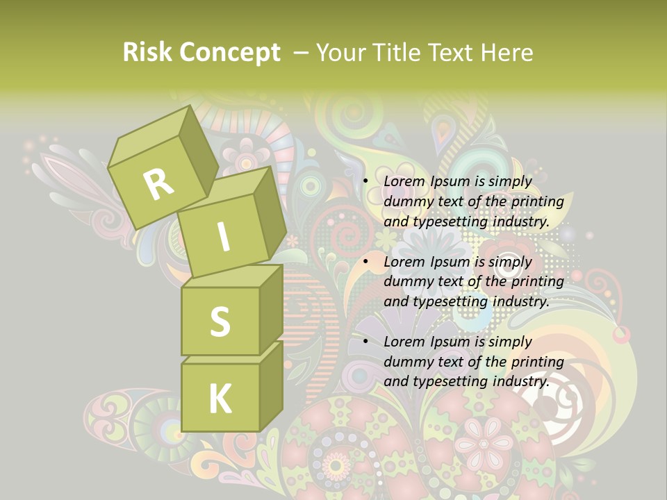 Nature Pattern Decor PowerPoint Template