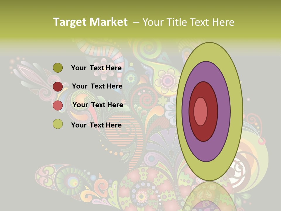 Nature Pattern Decor PowerPoint Template