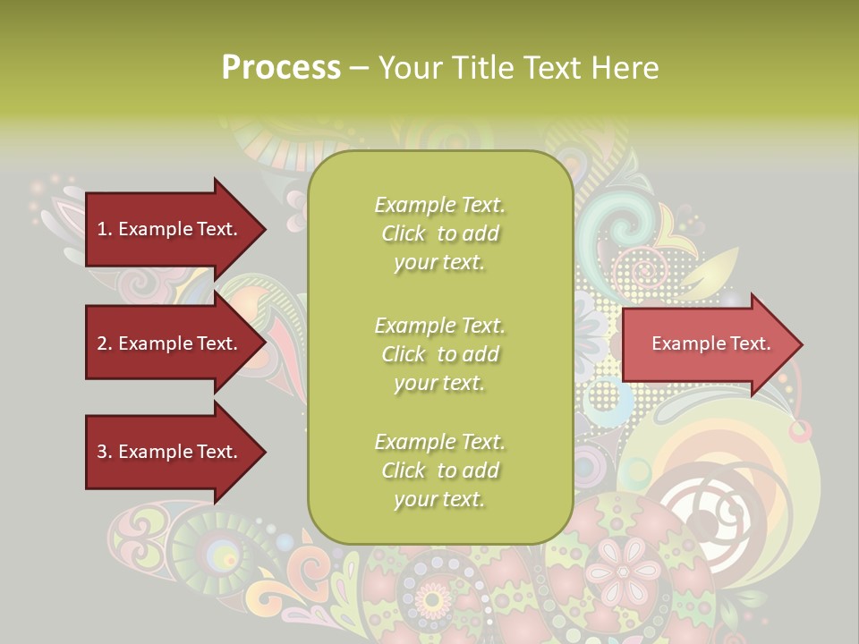 Nature Pattern Decor PowerPoint Template