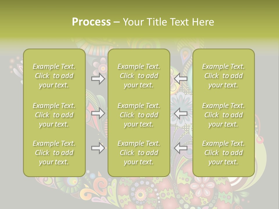 Nature Pattern Decor PowerPoint Template