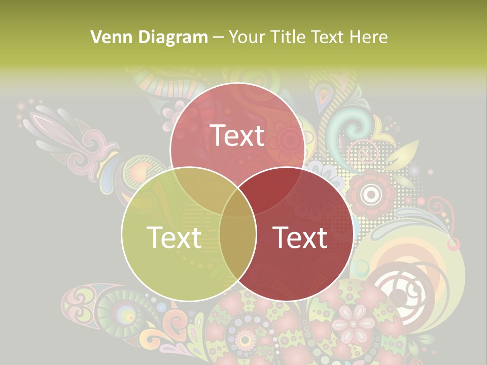 Nature Pattern Decor PowerPoint Template