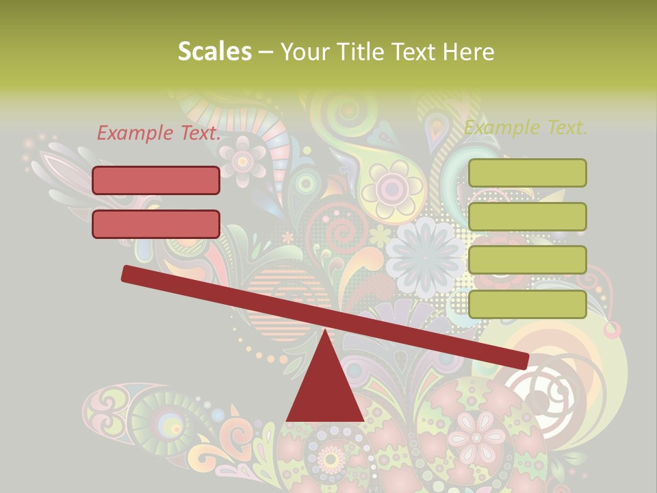 Nature Pattern Decor PowerPoint Template