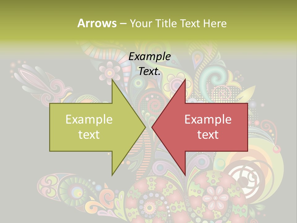 Nature Pattern Decor PowerPoint Template