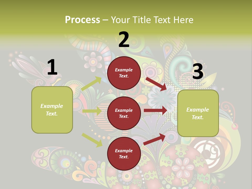 Nature Pattern Decor PowerPoint Template