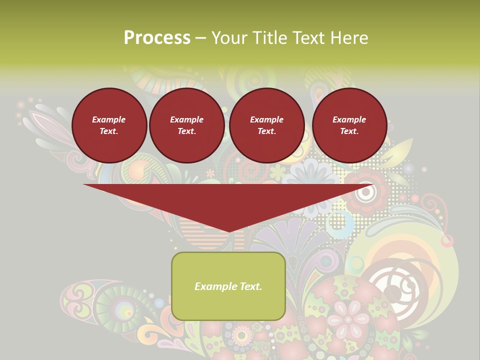 Nature Pattern Decor PowerPoint Template