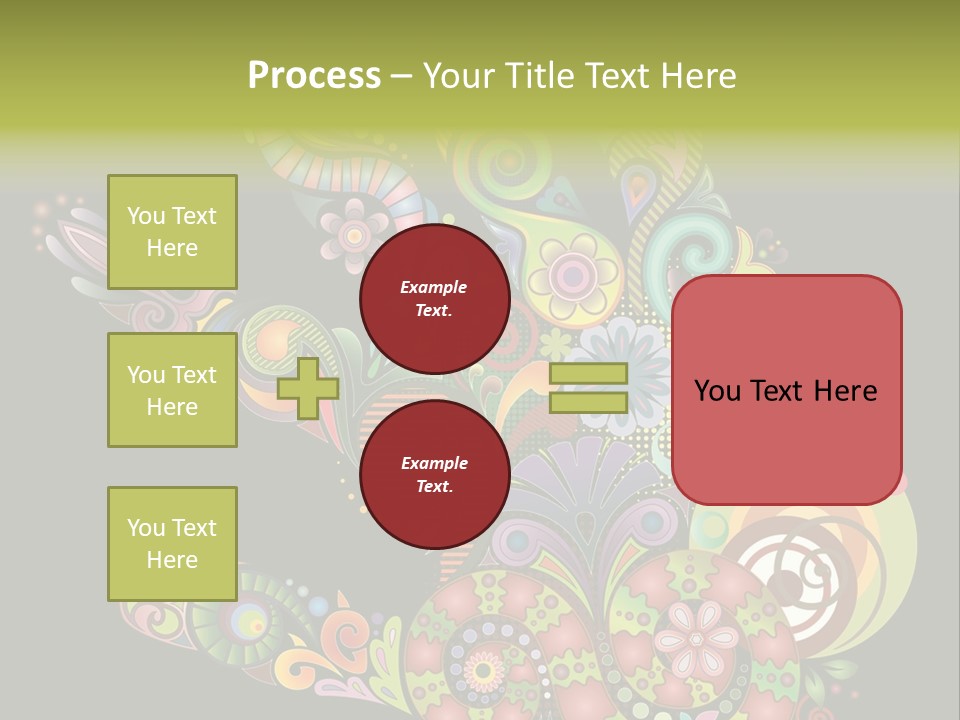 Nature Pattern Decor PowerPoint Template