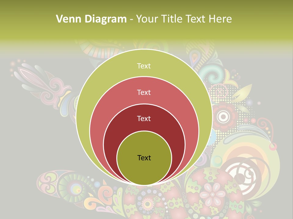 Nature Pattern Decor PowerPoint Template