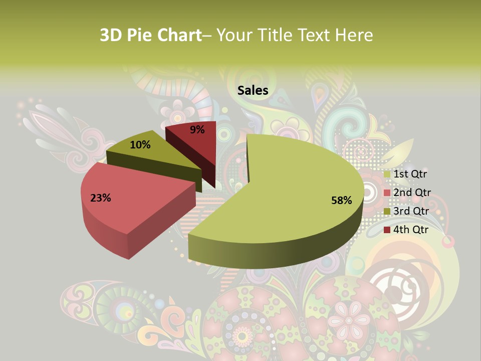 Nature Pattern Decor PowerPoint Template