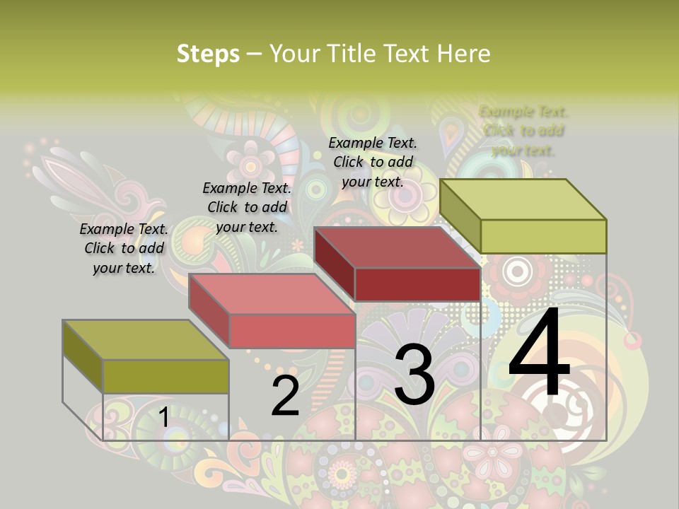 Nature Pattern Decor PowerPoint Template