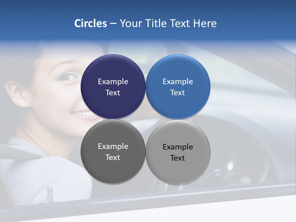 Excited Driver Cute PowerPoint Template