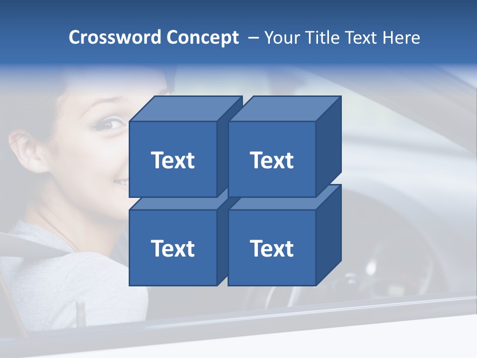 Excited Driver Cute PowerPoint Template