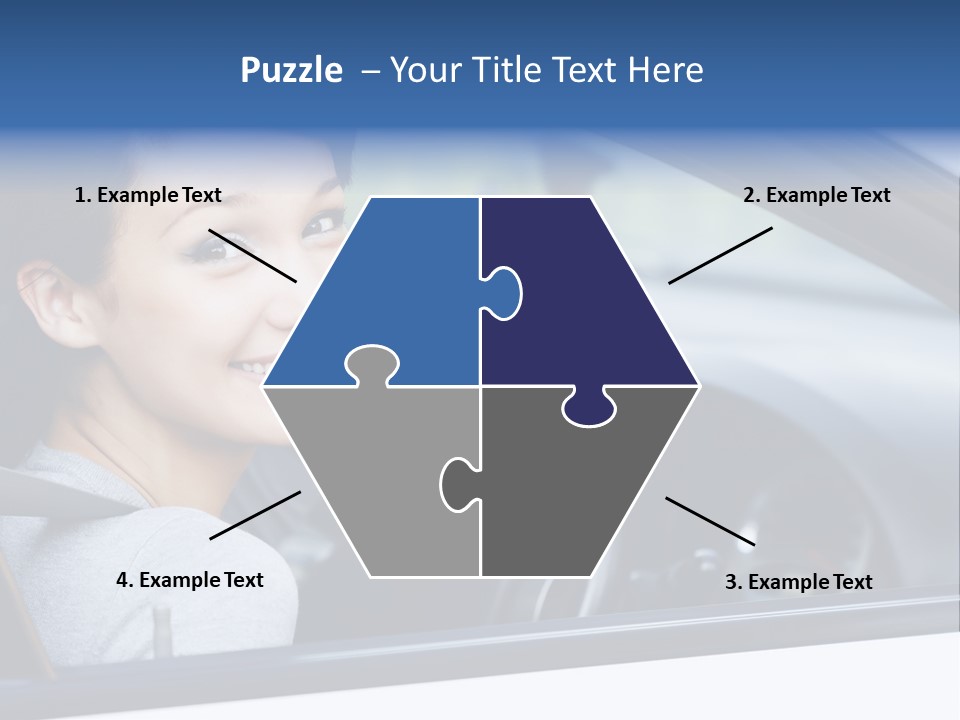 Excited Driver Cute PowerPoint Template