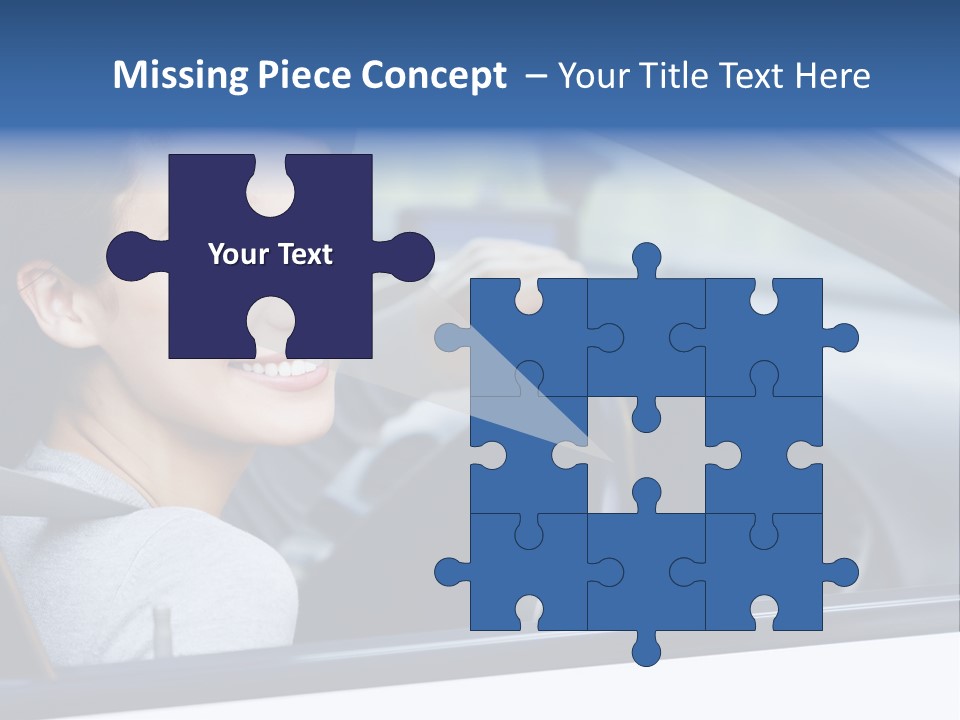 Excited Driver Cute PowerPoint Template