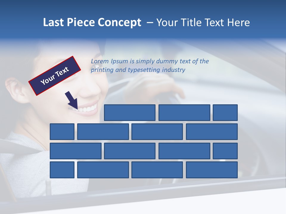Excited Driver Cute PowerPoint Template