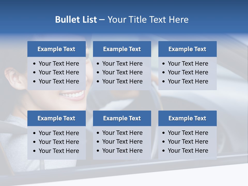 Excited Driver Cute PowerPoint Template