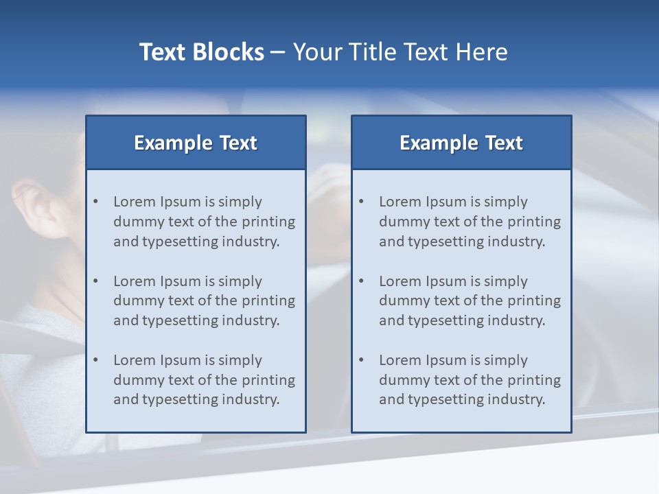 Excited Driver Cute PowerPoint Template