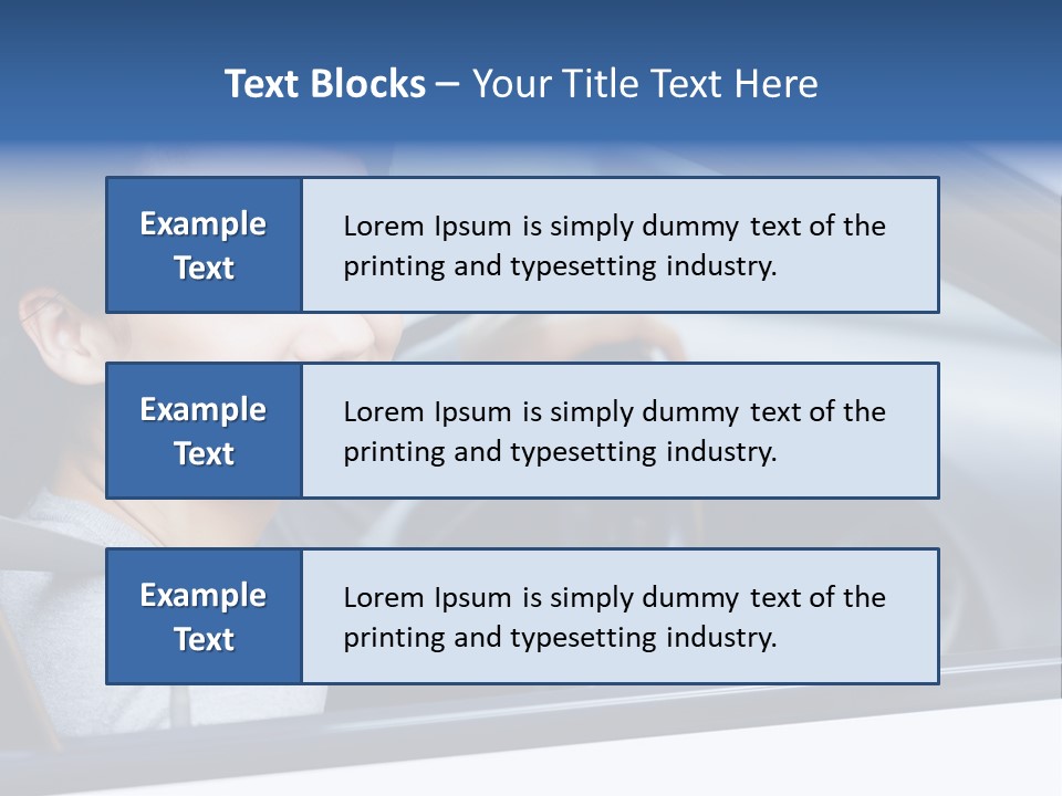 Excited Driver Cute PowerPoint Template