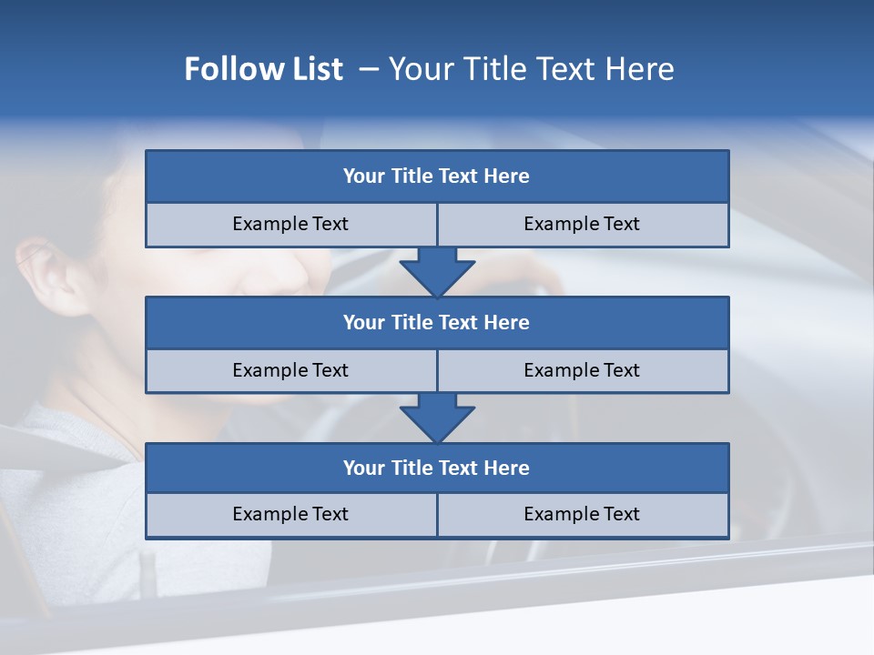 Excited Driver Cute PowerPoint Template